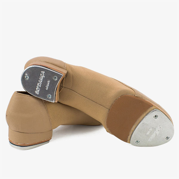 TA-52 Taylor Split Sole Slip On Jazz Bootie Tap Shoes